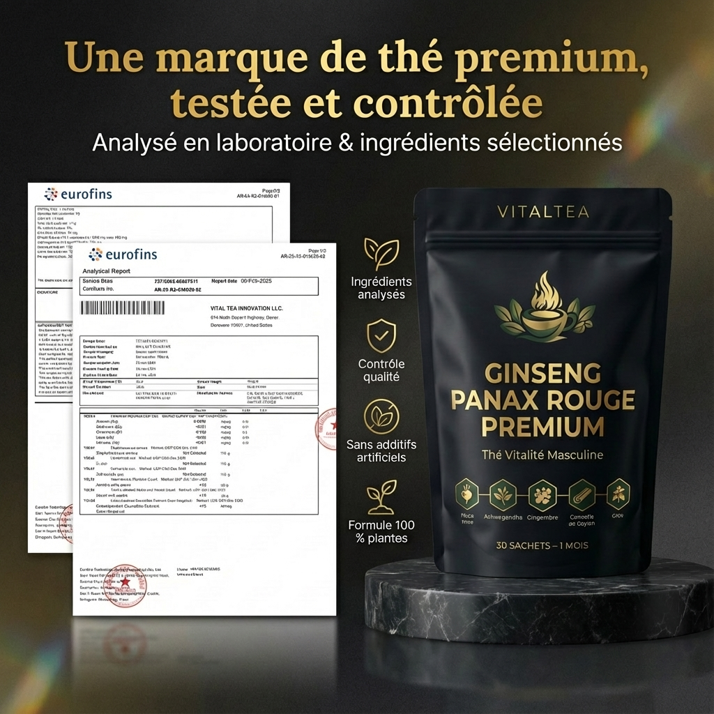 Masculine Vitality – Energy & Performance Tea