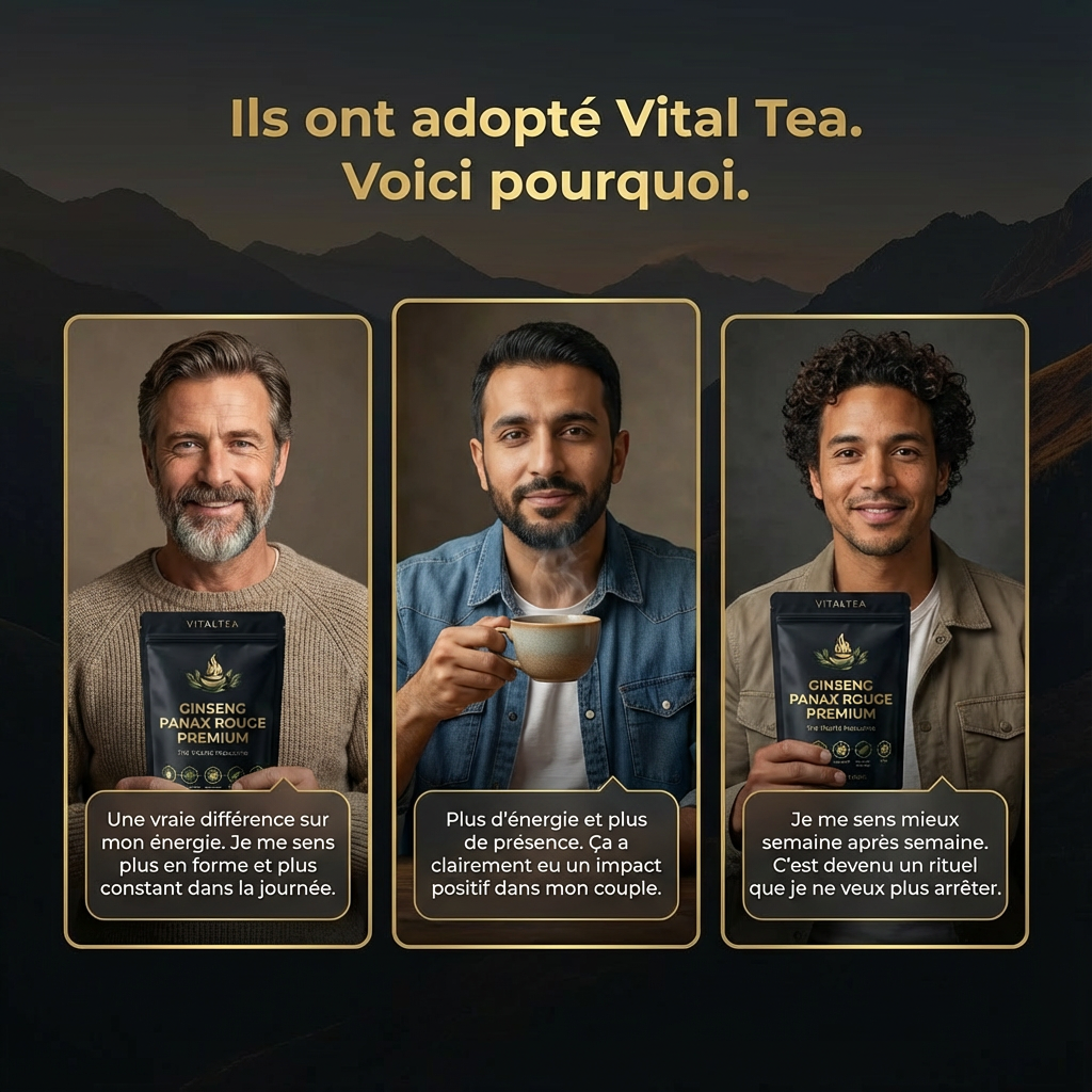 Masculine Vitality – Energy & Performance Tea