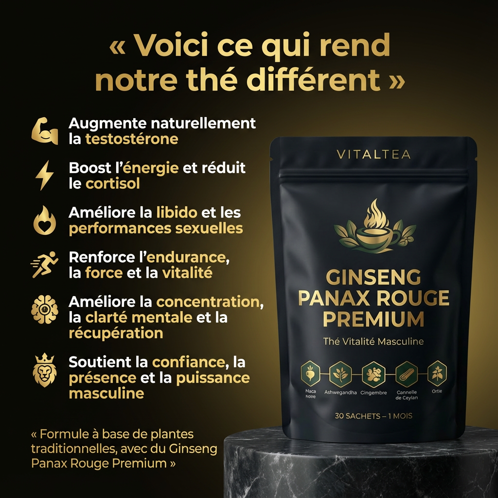 Masculine Vitality – Energy & Performance Tea