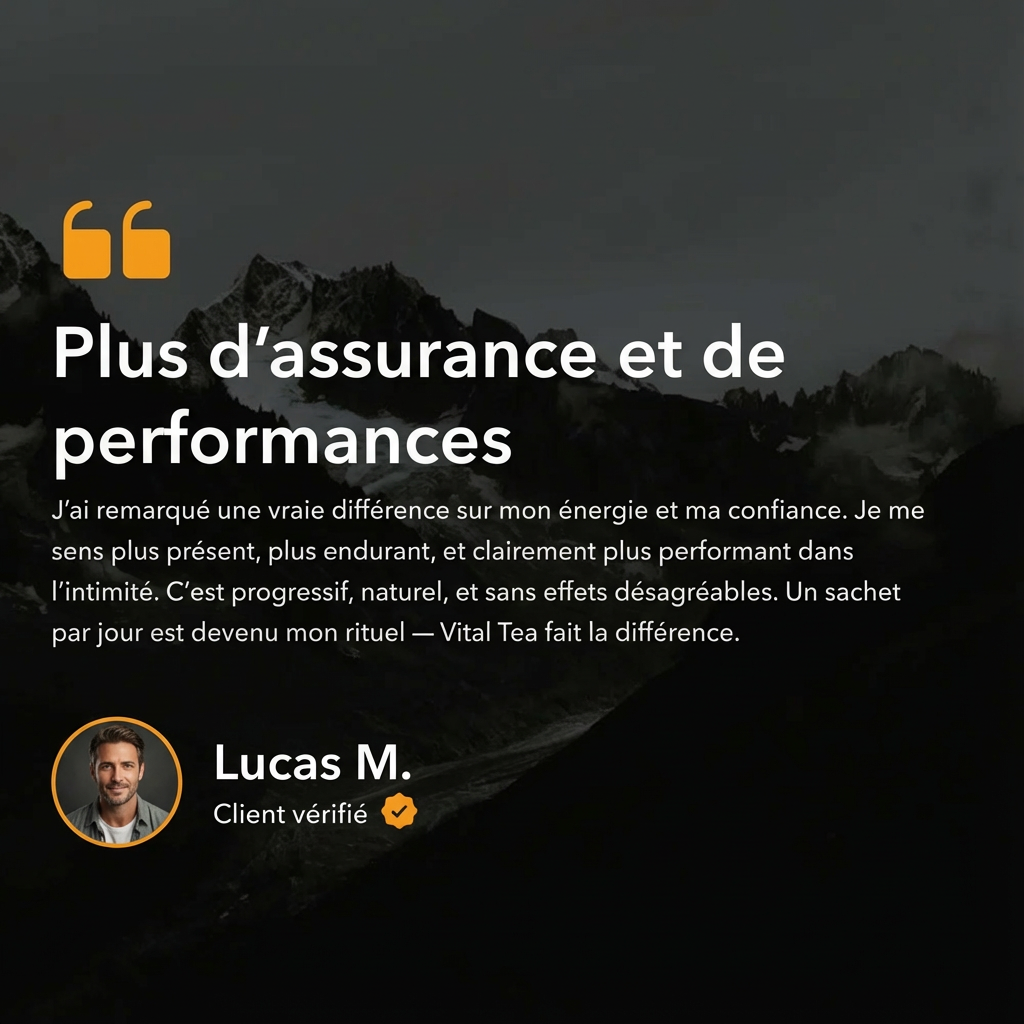 Masculine Vitality – Energy & Performance Tea