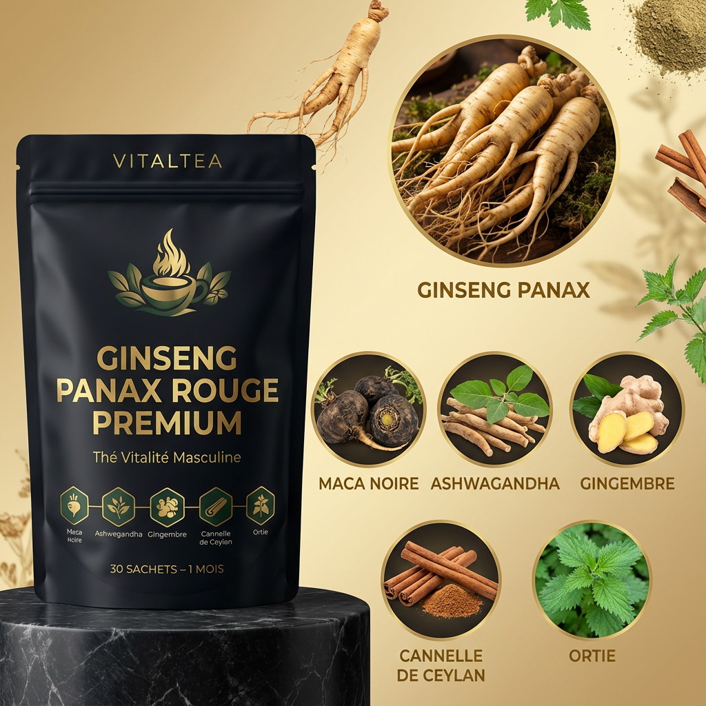 Masculine Vitality – Energy & Performance Tea